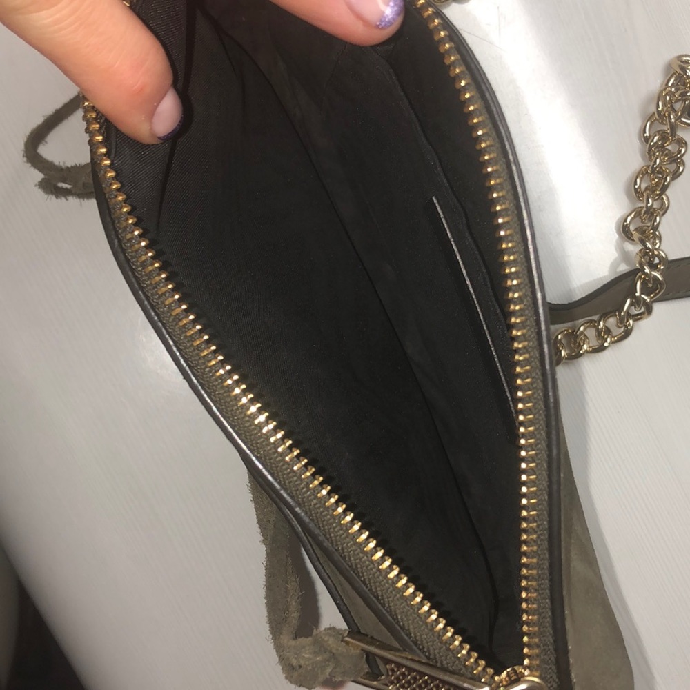 Rebecca Minkoff Olive & Gold Crossbody Bag - Picture 7 of 7